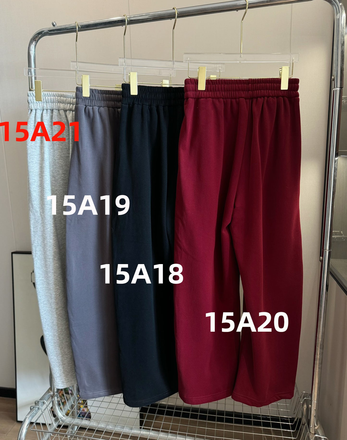 15A18-21 luuu Velvet pants